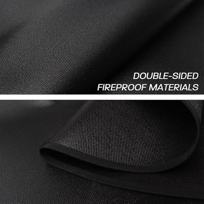36" Fire Pit Mat for Solo Stove Bonfire, Round Fireproof Under Grill Mats for Outdoor Grill, Portable Camping Stove Mat for Solo Stove Accessories