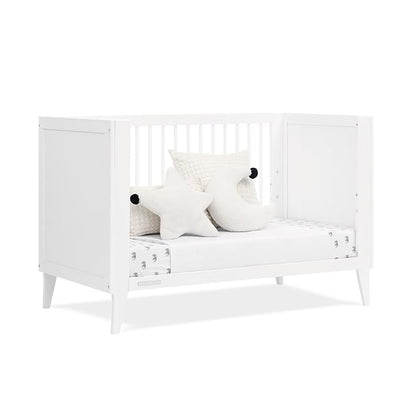 Delta Children Ollie 4-in-1 Convertible Crib - Greenguard Gold Certified, Bianca White