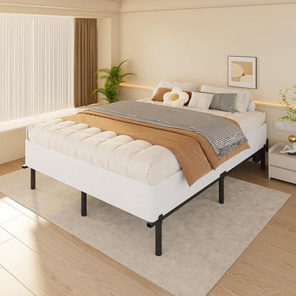 DORITRON 8 Inch Full Box Spring, 3000lbs Heavy Duty Box Spring Full Size Bed Base Metal Mattress Foundation, Easy Assembly, Noise Free