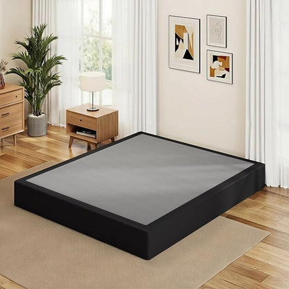 Awesofurni Queen Box Spring, 10 Inch High Profile Box Spring for Queen Bed, 3000 lbs Heavy Duty Metal Frame Mattress Foundation with Fabric Cover, Easy Assembly-Noise Free