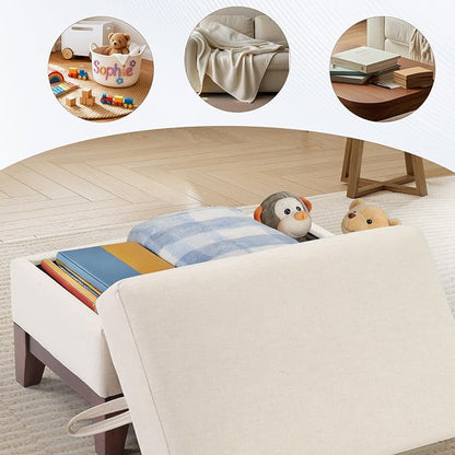HAOMARKETS Modern 3 Piece Sofa Set with Rivets, Included Fabric Accent Chair, and Upholstered Loveseat 2-Seater Couches Set of 2 with Solid Wood Legs, Living Room Furniture Set,Beige