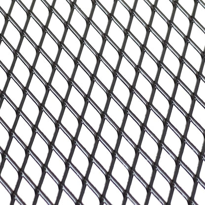 Sunnydaze Mesh Outdoor Curved Bench - Metal Patio Bench Set - Heavy-Duty Outdoor Seats for Backyard or Fire Pit - Black - Set of 4