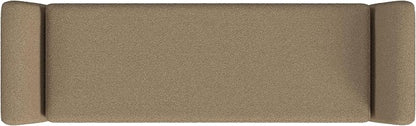 HomePop 60" Modern Storage Bench with Wood Legs - Brown