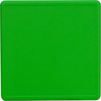 Flash Furniture Wren 24'' Square Green Plastic Height Adjustable Activity Table
