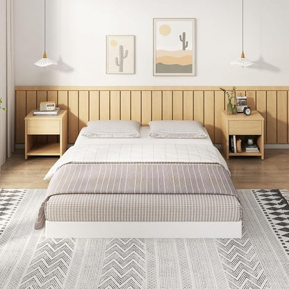 EMODA King Box Spring Bed Base 5 Inch Heavy Duty Metal Mattress Foundation with Fabric Cover, 3000LBS Max Weight Capacity, Noise Free, Easy Assembly