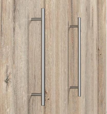 Bestar Pur Queen Size Murphy Bed in Rustic Brown, 65-inch Space-Saving Sleeping Arrangement for Multipurpose Area, Bedroom, Guest Room, or Living Room