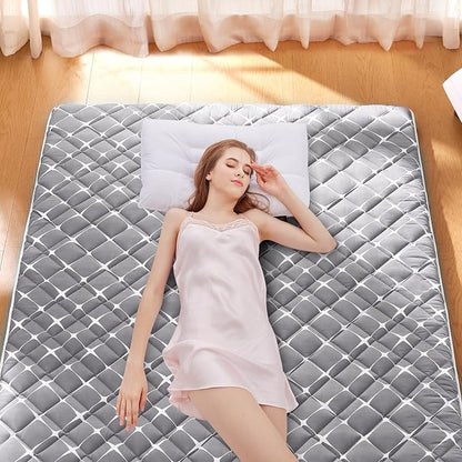 jzbearapt Premium Foam Japanese Floor Mattress Futon Mattress,100% High Density Comfortable Foam, Thicken Tatami Mat Sleeping Pad, Ideal for Comfort and Support, Twin (80" X 39")