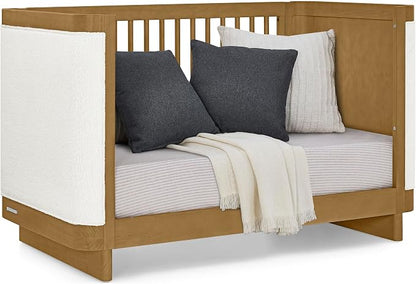 Delta Children babyGap Callie 4-in-1 Upholstered Crib (Acorn/White Boucle)