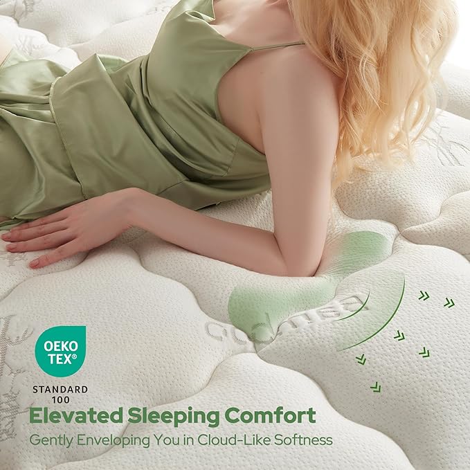 BEDLORE Full Size Mattress Topper Viscose Derived from Bamboo, Thick Pillow Top Mattress Pad with Stretchable Pockets for 6-15 inches Mattress, Breathable Mattress Topper for Back Pain Relief