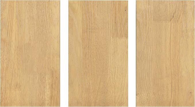 NTC Inno Wooden Bed Frame with Headboard, Solid Oak and Rubber Wood Foundation with Silent Slats and Wood Central Supports, 1000 Lb Capacity, Effortless Assembly, Queen - Sand