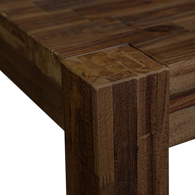 East West Furniture CN6-07-T Celina Dining Room Table - Rectangle Rustic Farmhouse Table , 36x60 Inch, Jacobean
