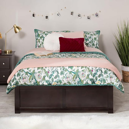 AFI, Concord Full Platform Bed with Footboard & Storage Drawers, Espresso