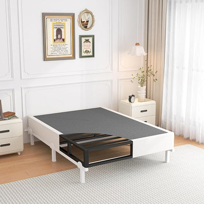 ROIL 10 Inch Twin XL Box Spring, Heavy Duty Metal Box Spring Mattress Foundation with Fabric Cover, 3500lbs Max Weight Capacity, Easy Assembly, Noise Free, Non-Slip