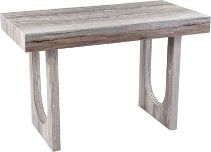 SEI Furniture Chadkirk Writing Desk, Brown Faux Marble (AMZ7336211OH)
