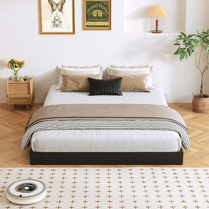 Box Spring, Metal Frame Mattress Foundation with Fabric Cover, Easy Assembly, Noise-Free (5 Inch, King)