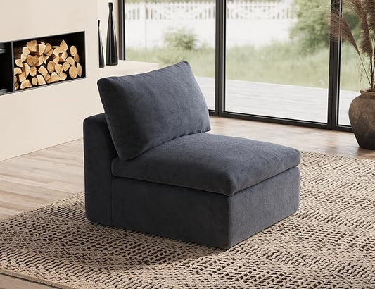 ohllob Middle Back for Cloud Sectional Couches Living Room, Modular, Boneless