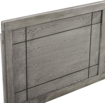 Modway MOD-6221-GRY Archie Full Wood Headboard, Gray