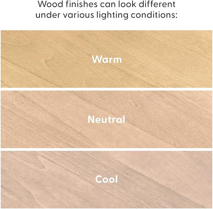 Plank+Beam Solid Wood Console Table, 46 Inch, Sofa Table, Narrow Entryway Table for Hallway, Behind The Couch, Living Room, Foyer, Easy Assembly, Blonde