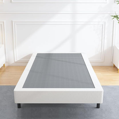 Vaciwe Box Springs Twin 6 Inch,Heavy Duty Metal Frame Mattress Foundation, Non-Slip/No Noise/Easy Assembly/Easy Clean Cover/1500lbs Weight Capacity.