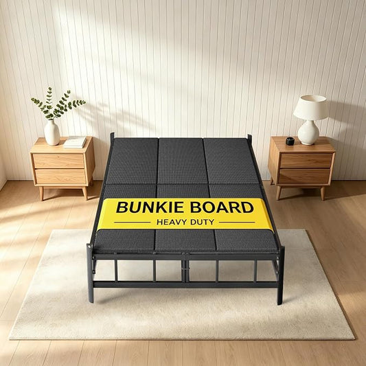 Imperius Breathable, Noise Minimizing, Moisture Resistant Bunkieboards,Large Double Bed 10mm Bunkie Board, Folding Spring Box, Light and Thin Bed,Full Size 54x75''