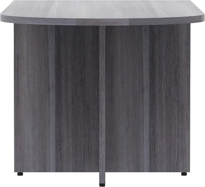 Lorell Weathered Charcoal Laminate Peninsula