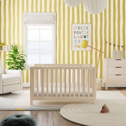 Carter's by Davinci Colby Grow 6-in-1 Convertible Crib - Color Name | GREENGUARD Gold Certified, Converts from a Portable Bassinet to a Full-Size Crib w/ wheels, Daybed, Junior Bed, Full-Size Bed