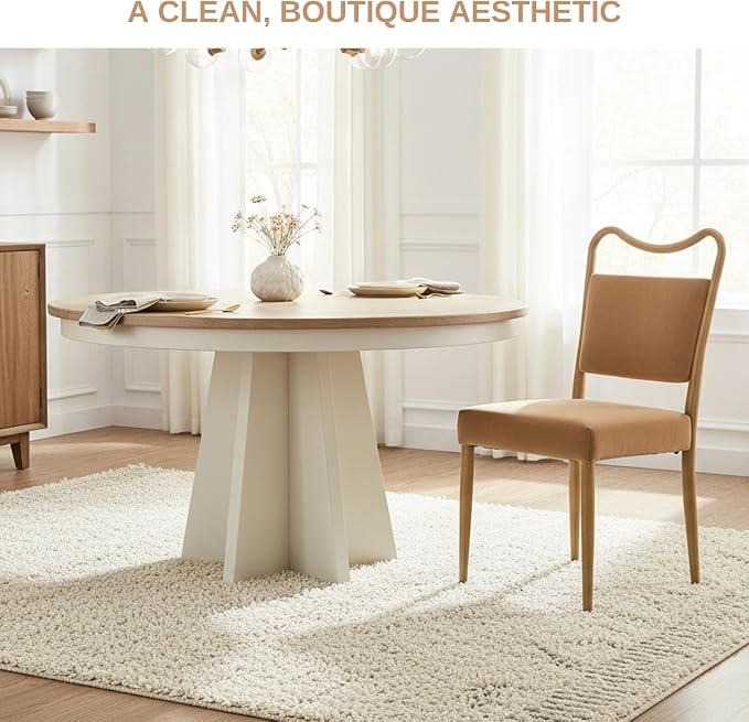 Velvet Dining Chairs Set of 6, Upholstered Dining Chairs with Wood Grained Metal Frame, Mid Century Modern Velvet Chairs for Dining Room, Kitchen and Restaurant,Velvet Brown