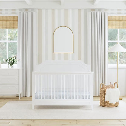Davinci Chloe Regency 4-in-1 Convertible Crib in White, Greenguard Gold Certified