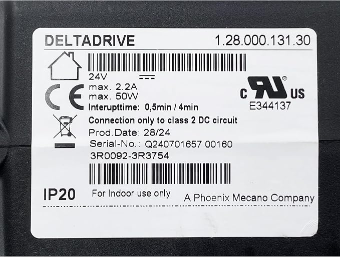 Deltadrive Motor Model 1.28.000.131.30 Linear Actuator Kit for Lift Chair Power Recliner Electric Sofa Parts Replacement