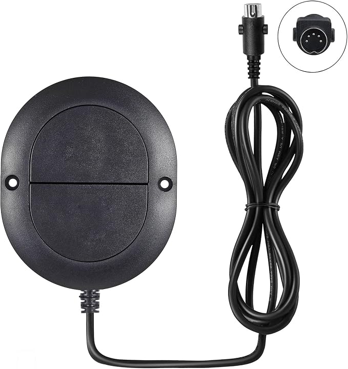 Oval Recliner Switch,2 Key 5 Pin Straight Plug,Electric Sofa Recliner,Chair Lift Control Replacement, Compatible with Okin Limoss Pride Catnapper Couch Stand
