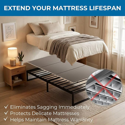 Meliusly Heavy Duty Bunkie Board Twin XL 2-Pack (38x79 Each) - Non-Slip Breathable Bed Support Board for Slatted Bed Frame, Anti-Sag Under Bed Support, Noise Minimizing Moisture Resistant