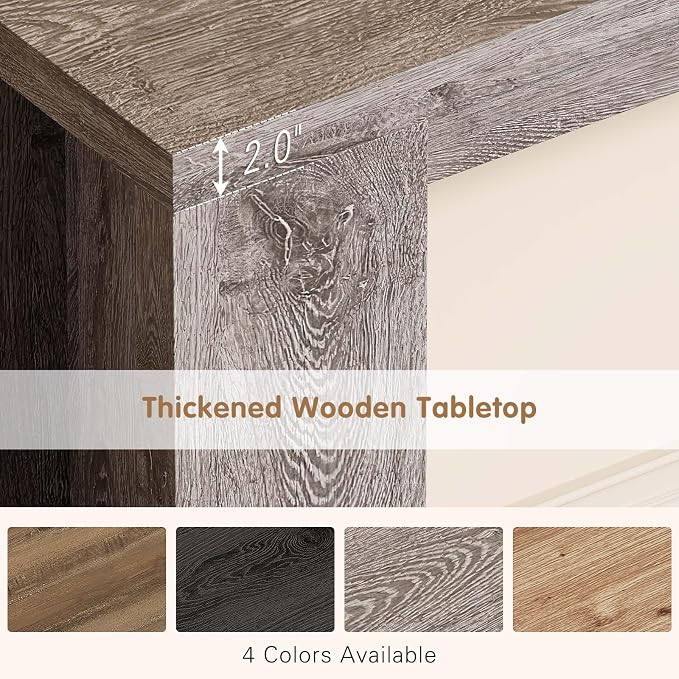 70.9 Inch Extra Long Console Table, Farmhouse Entryway Table with Thickened Base, Wood Sofa Table Behind Couch Table, Narrow Entry way Accent Table for Living Room, Hallway, Entrance, Foyer, Grey