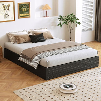 10 Inch High Profile Queen Box Spring, Heavy Duty Metal Frame Mattress Foundation with Fabric Cover, Easy Assembly, Noise-Free (10 Inch, Queen)