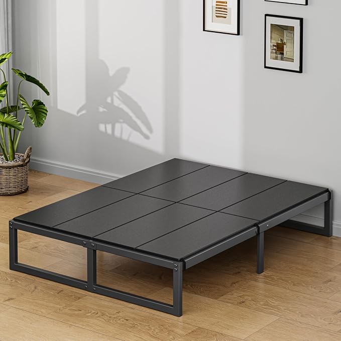 Lutown-Teen Bunkie Board Queen High-Density Polymer Bed Support Bunkie Board Queen Size Anti-Sag, Breathable, Moisture Resistant, Noise Minimizing