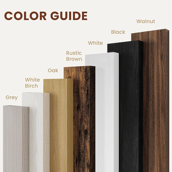 Vivelove Black Floating Shelves, 12" Deep Wall Shelves for Bedroom, Living Room, Kitchen, Office, Rustic Home Decor Shelf with Invisible Brackets, 36X12X1.5, Set of 2