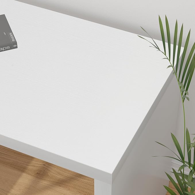 HSH White L Shaped Desk with Drawers Shelves, Corner Home Office Desk L Shape with Storage Cabinet, Large Wood Computer Desk for PC Executive Work Writing Study, Modern Living Room Bedroom Table,60 In