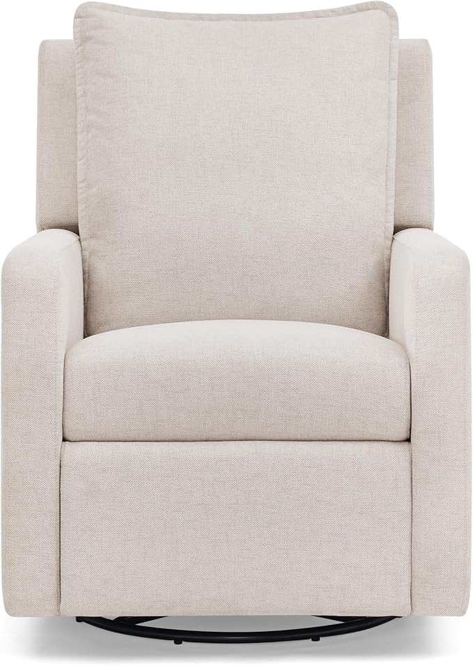 babyGap Harlowe Power Recliner with USB-A and Type-C Ports by Delta Children - Greenguard Gold Certified – Stain-Resistant Performance Fabric is Oeko-TEX Standard 100 Certified, Sand