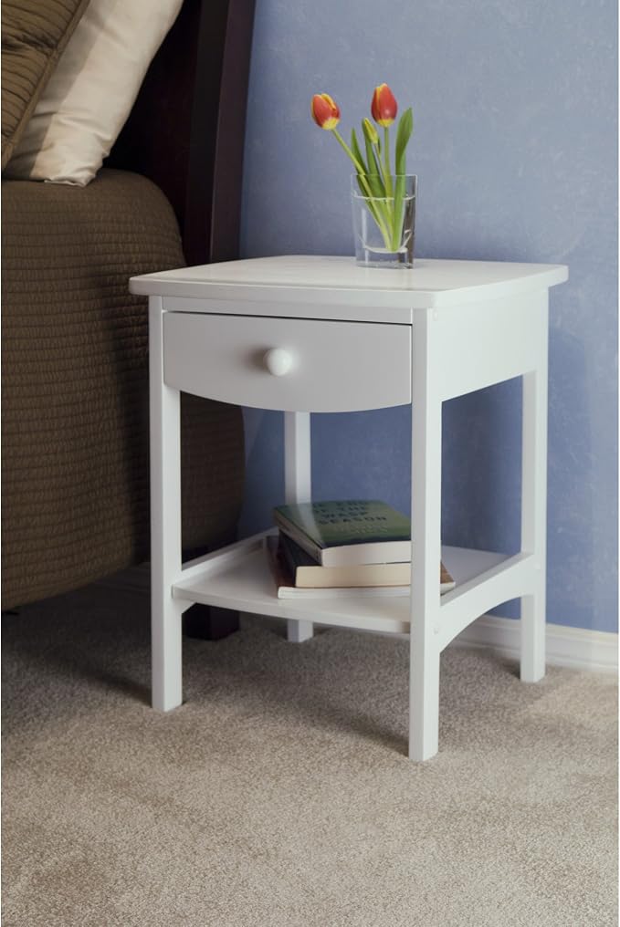 Winsome Wood Claire Accent Table, White
