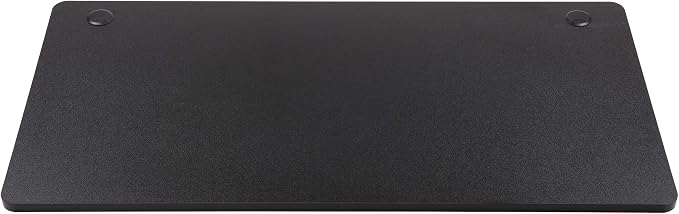 UNICOO Melamine 55.1 x 27.6 Inch Universal Table Top for Standard and Sit to Stand Height Adjustable Home and Office Desk Frames (Tabletop 55 - Black)