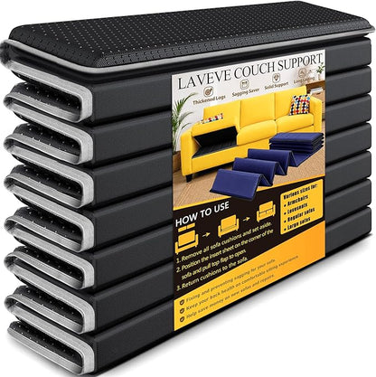 LAVEVE Heavy Duty Couch Cushion Support Board for Sagging Sofa, 27''x81'' Extra Thick Solid Wood Under Couch Insert with Anti-Slip Dots, Perfectly Fix and Protect Oversized Sofa, Extend Couch Life