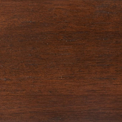 Mellow Naturalista Classic 16 Inch Solid Wood Platform Bed with Wooden Slats, Espresso, King