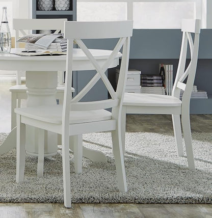 homestyles Warwick Off-White Dining Chair Pair