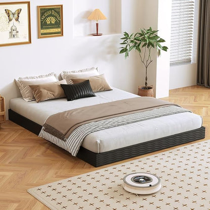 Box Spring, Metal Frame Mattress Foundation with Fabric Cover, Easy Assembly, Noise-Free (5 Inch, Full)