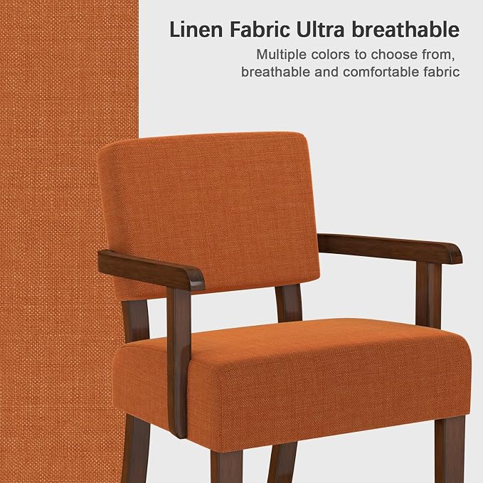 FAGAGA Accent Chair, Living Room Chairs Oversized with Soft Seat and Armrests for Dinning, Bedroom, Reading and Waiting Rooms