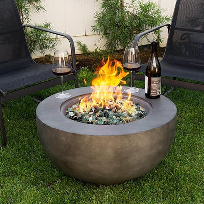 Mr. Fireglass 10 Pounds Blended Fire Glass, 1/4 Inch Mixed Colored High Luster Reflective Tempered Firepit Glass Rocks for Fireplace Fire Pit Table and Landscaping, Light Green, Onyx Black, Platinum
