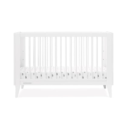 Delta Children Ollie 4-in-1 Convertible Crib - Greenguard Gold Certified, Bianca White