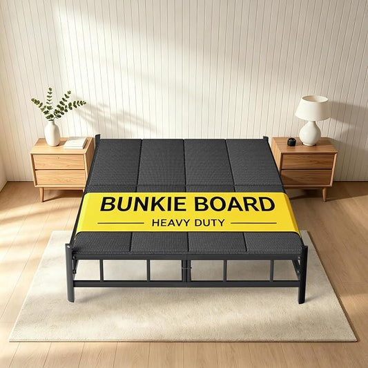 Imperius Breathable, Noise Minimizing, Moisture Resistant Bunkieboards,Low Profile Bed Support,Large Double Bed 10mm Bunkie Board, Folding Spring Box, Light and Thin,King Size 76x80''