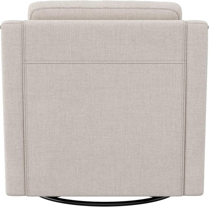 Swivel Accent Chair，Armchair，Bronze Nail Decoration Comfy Living Room Chair,Single Sofa Chair，Reading Chairs,for Living Room Bedroom Reading Apartment (Green, 1 Green)