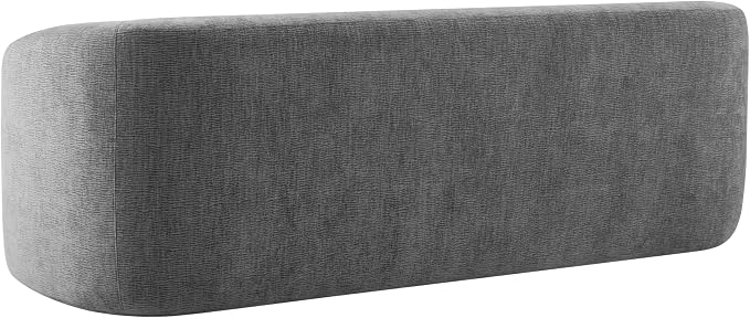 86" Chenille Cloud Loveseat Couch - Frameless Memory Foam Sofa with Pocket Springs | No Assembly Luxury 3-Seater Modern Curved Floor Sofa in a Box for Living Room & Apartment | Breathable material