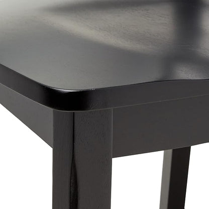 Homestyles Blair Black Dining Chairs, Set of 2